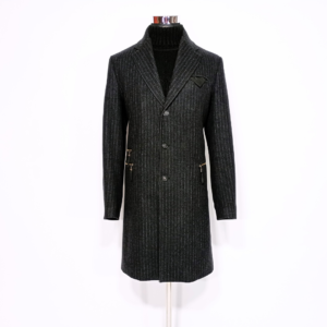 mens heavy winter coat, zanni, mens clothing,luxury bespoke tailoring from Italy